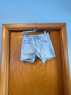 American Eagle Outfitters Light Blue Denim Cutoff Shorts